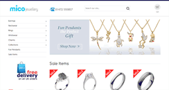 Desktop Screenshot of micojewellery.co.uk